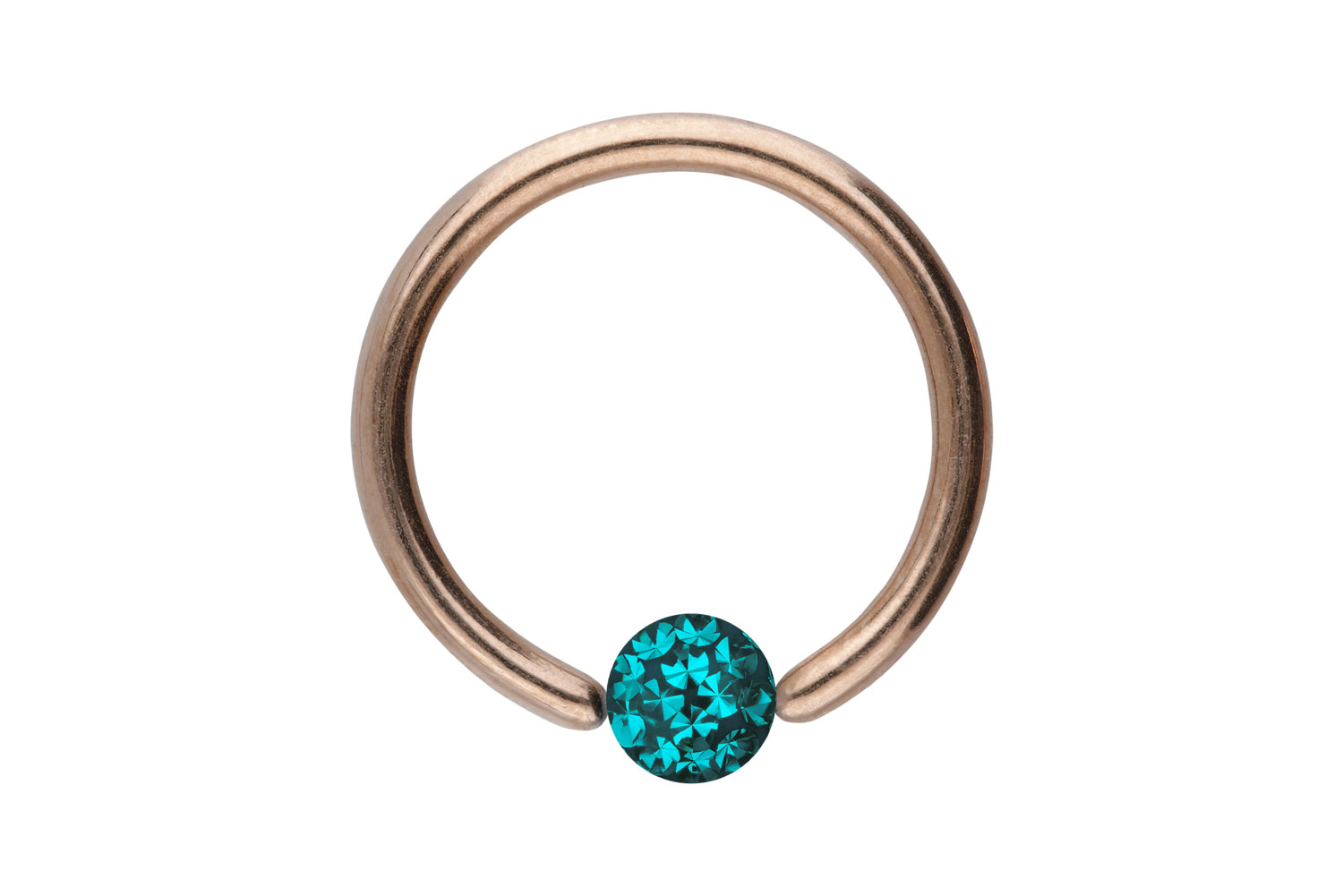 Titan Klemmkugelring Piercing EPOXY-KUGEL